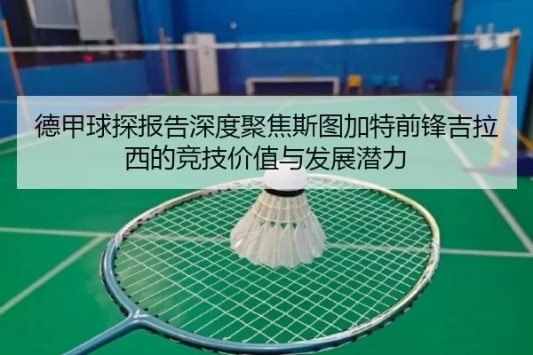 德甲球探报告深度聚焦斯图加特前锋吉拉西的竞技价值与发展潜力